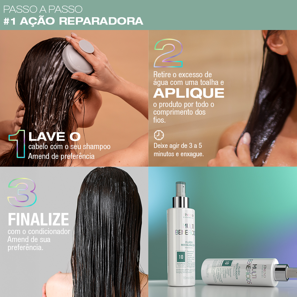 Fluído Restaurador Amend Essencial Multibenefícios image number 5